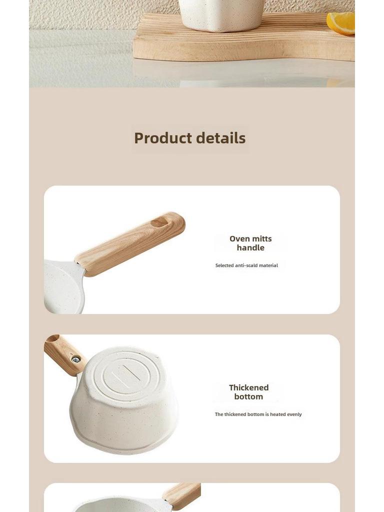 Антипригарная мини-масленка из медицинского камня для омлетов и многого другого