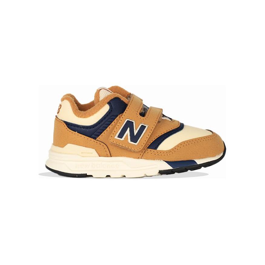 New Balance NB 997H Износостойкие Дышащие Низкие Детские Кроссовки Коричнево-Синие Для Младенцев и Малышей IZ997HGT