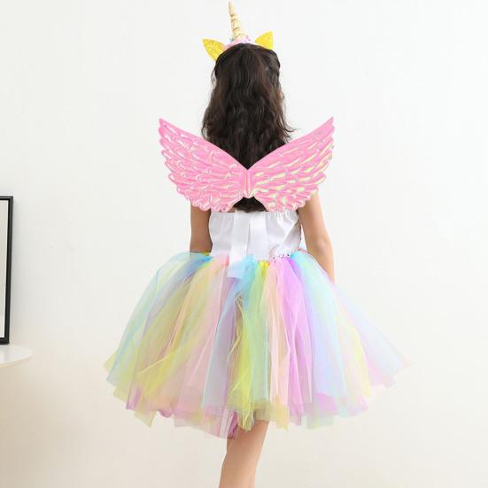 Детское представление Крылья ангела красочный образ принцессы легкий многоразовый сценический реквизит