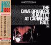 CD DAVE BRUBECK QUARTET - At Carnegie Hall SICP41867 Sony Records In 2014 Japan ObiJazz Used