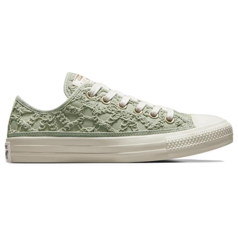 Converse Chuck Taylor All Star Daisy Cord Удобные и универсальные эспадрильи с низким верхом Женские Зеленые