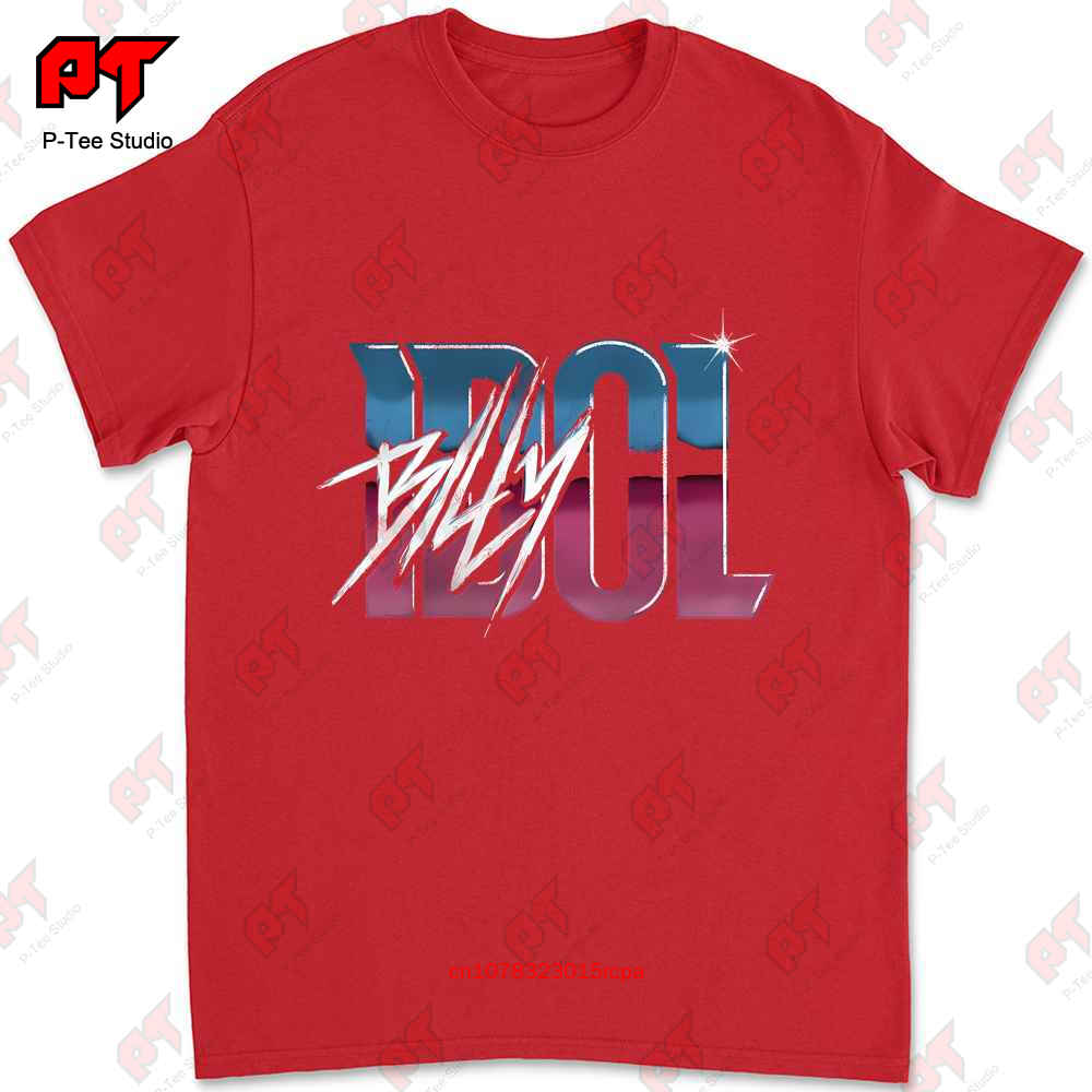 Vintage Logo Billy Idol T Shirt 0W43