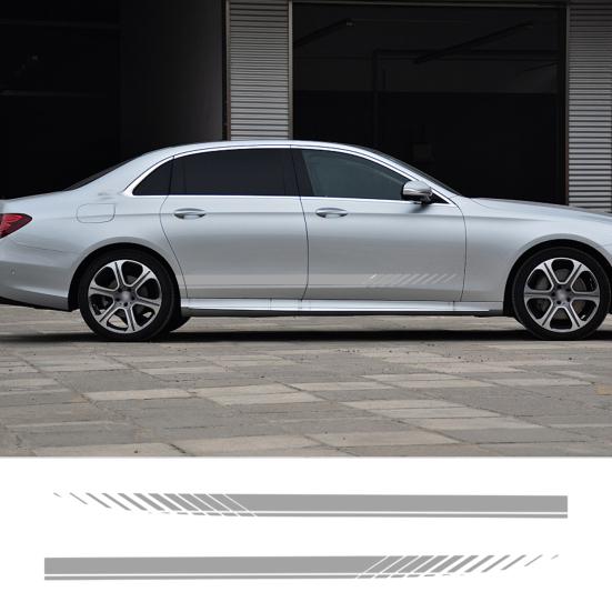 1 пара наклеек на боковую часть кузова автомобиля, ПВХ, водонепроницаемая, устойчивая к ультрафиолетовому излучению, самоклеящаяся, универсальная, для внедорожников, для украшения кузова автомобиля, наклейка, внешние аксессуары для автомобиля