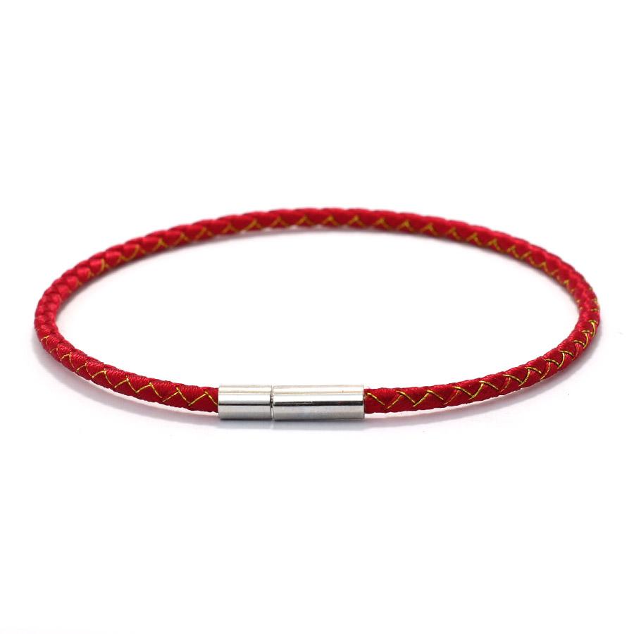 Simple Style Good Luck Red Bracelet Women Men 2mm Thin String Bangle Perfect Gift For Her Outdoor Sports Casual Accessories