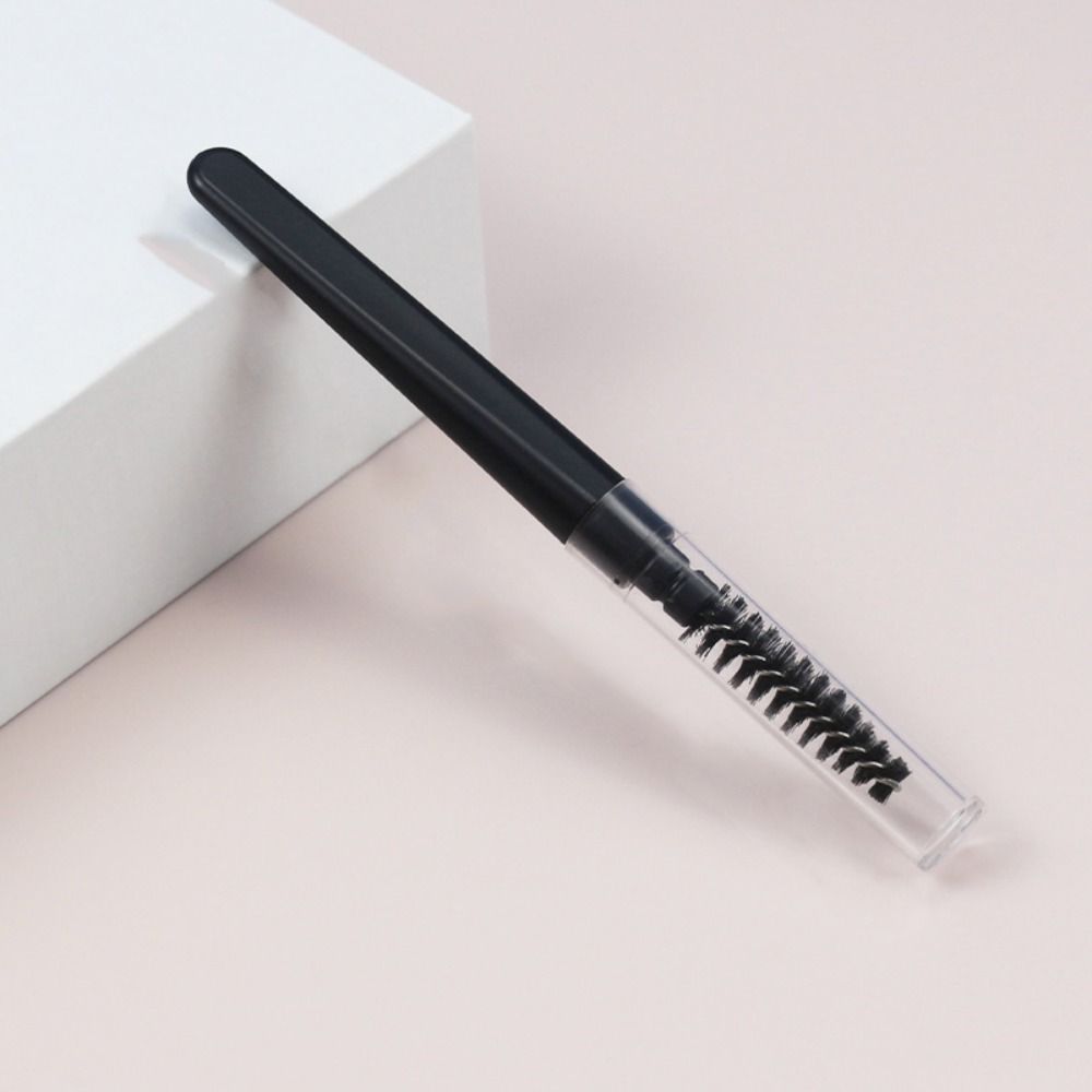 with Dust Cover Spiral Tower Shape Lip Brush Eyebrows Eyelashes Brush Makeup Tool Eyeliner Brush