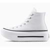 Converse Кеды Chuck Taylor Lift Double Stack Белые A12976c