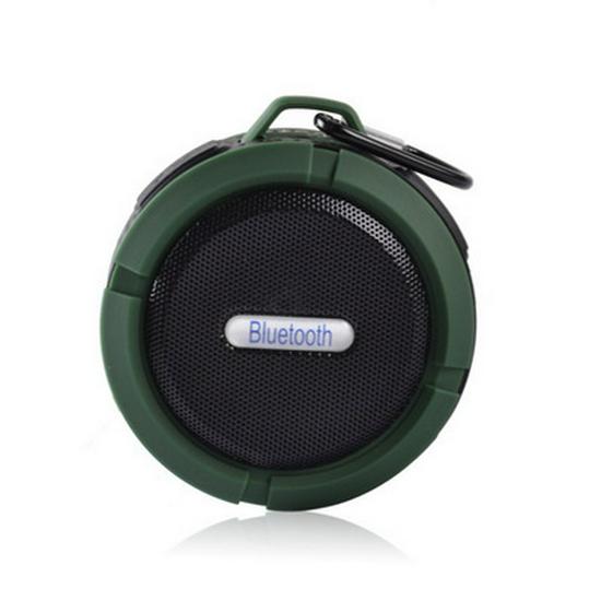 Водонепроницаемая Bluetooth-колонка C6: Портативный, Присоска, Беспроводной, Для улицы, Звонки hands-free, Подвесная пряжка