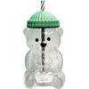 Bear Shaped Glass Drink Cup Tabletop Ornament