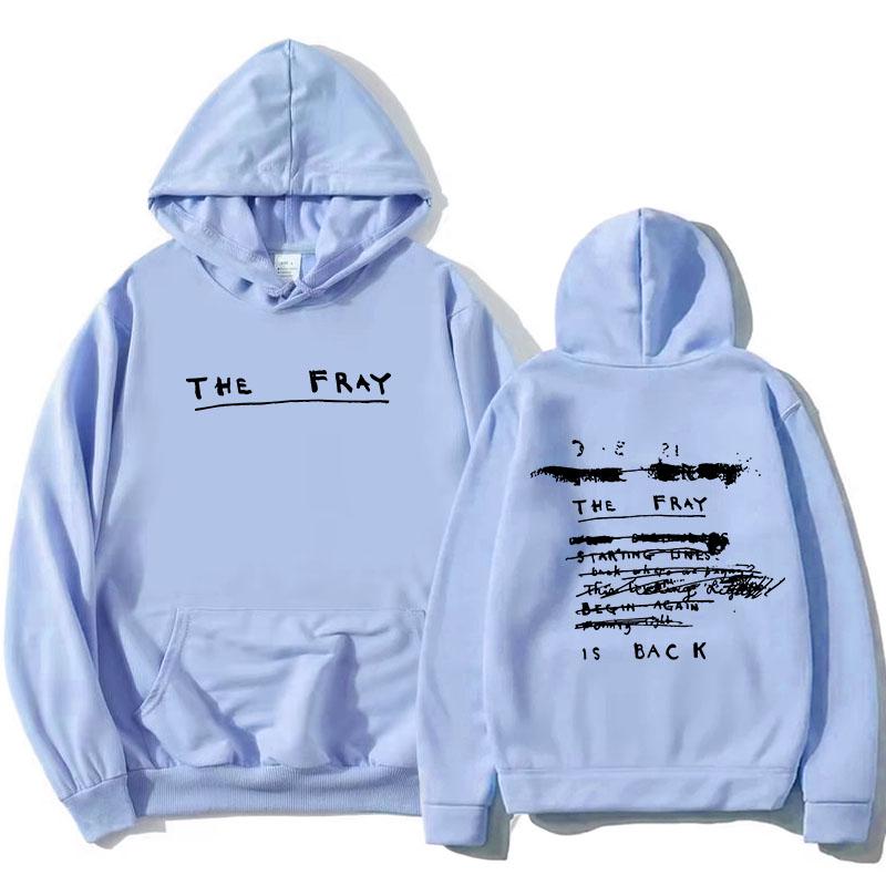 The Fray Is Back Hoodies Fleece Long Sleeve Casual Female Hooded Sweatshirt Unisex Streetwear Heavy Mental Women Hoody