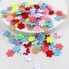 100pcs Cloth Children's Hair Accessories 2CM Hairpin Accessories Jewelry Cloth Stickers