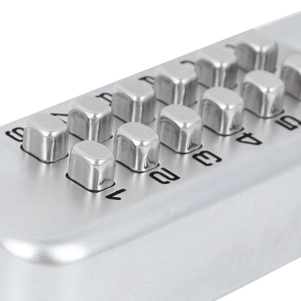 Password Code Lock Digital Electronic Lock Easy Operation Smart Lock for and Offices Warehouses, Homes,