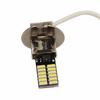 2Pcs H3 6500K 24-SMD 4014 New Vehicle Auto Head Bulb Car Fog Light LED White DRL Lamp