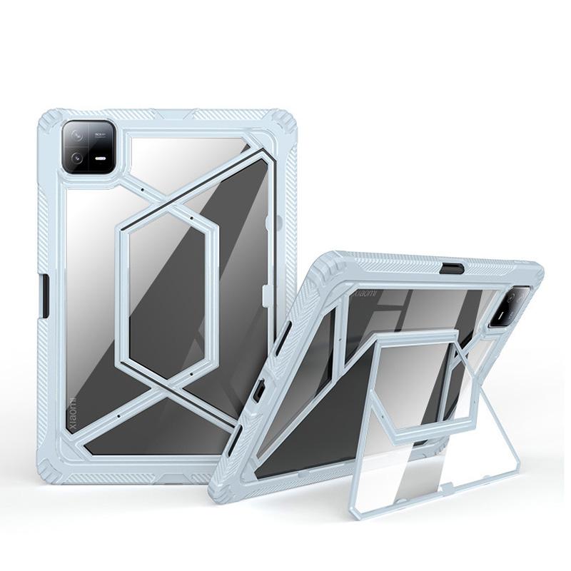 Чехол для планшета Xiaomi Pad 6 Pro, 11 дюймов, прозрачный магнитный чехол-подставка с кристаллами для Xiaomi Mi Pad 6, 2 в 1, жесткий чехол с невидимым кронштейном