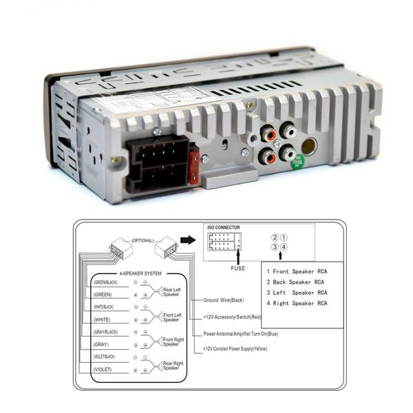 Автомобильный радиоприемник, стереоплеер 3010, авторадио, дополнительный входной приемник, 1din, Bluetooth, стереорадио, MP3, мультимедийный плеер, поддержка FM/WMA/USB
