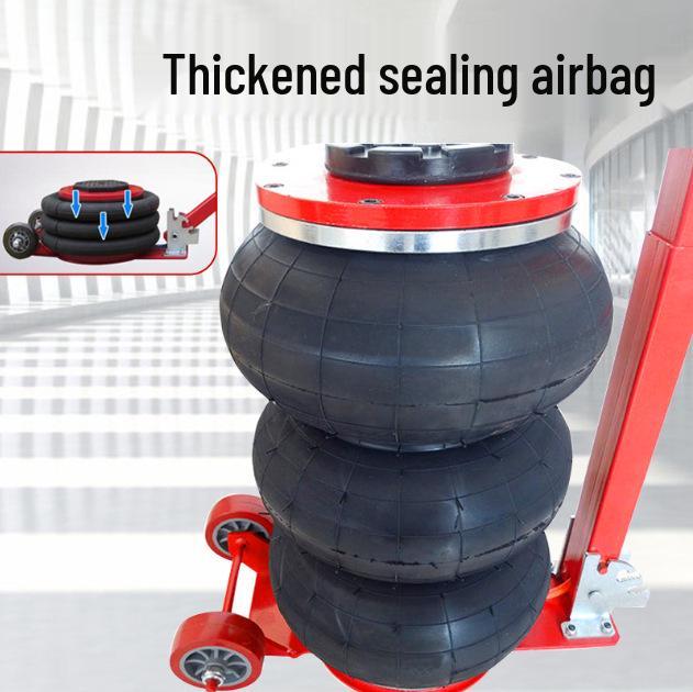 3T5T6T Пневматический домкрат-подушка: Портативный горизонтальный складной дизайн