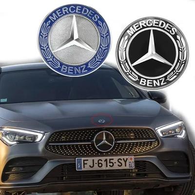 1 шт. 3D Плоская эмблема на капот автомобиля Передний ABS значок Логотип Для Mercedes Benz AMG W212 W213 W205 W177 W247 W176 CLS CLA CLK CLG GLS X253