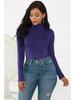 Women's Sexy Long Sleeve Turtleneck Slim Fit Jumpsuit - 12 Colors Winterwear