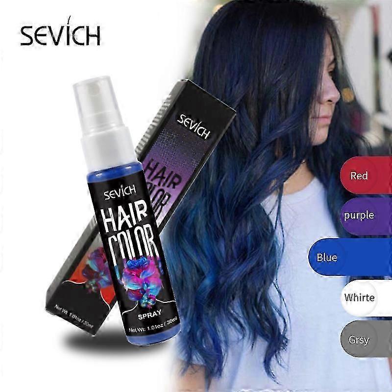 Temporary Hair Dye Spray, Hair Color Spray, Fast-Drying Washable Hair Dye Spray, Non-Sticky Formula, Safe for All Hair Types