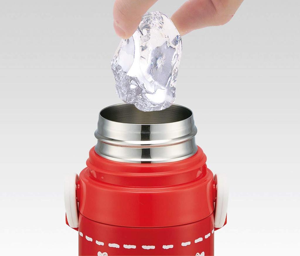 Skater 2WAY Stainless Steel Water Bottle with Cup Hello Kitty Cookie Sanrio 430ml SKDC4 Children's