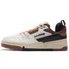 Li Ning 001 BTC 001 Btc Низкие Скейтбордические кроссовки Мужские Белые Коричневые AGCS103-5