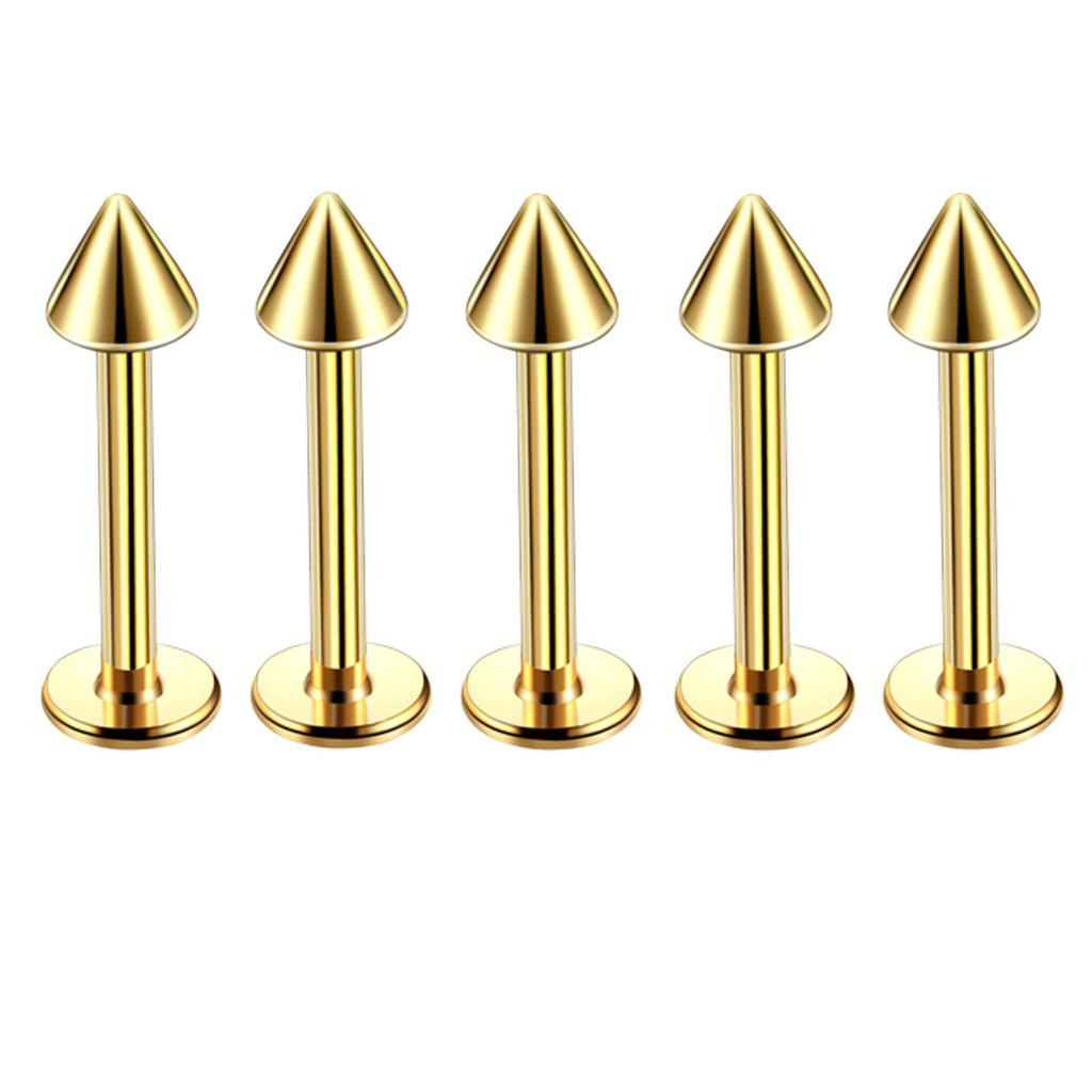 Simplicity Lip Labret Ring Clicker Piercings Tragus Nose Hoop Ear Stud Septum Surgical Steel Cartilage Seamless Body Jewelry Titanium Steel Sexy