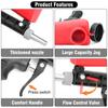 Sandblasting Gun Adjustable Portable Gravity Sand Blaster 90Psi Small Sand Blasting Machine Handheld Pneumatic Blasting Gun Set