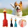 Screaming Chicken Dog Chew Toy Durable Latex Decompression Tool Gadgets Suitable for Friends Family Pets