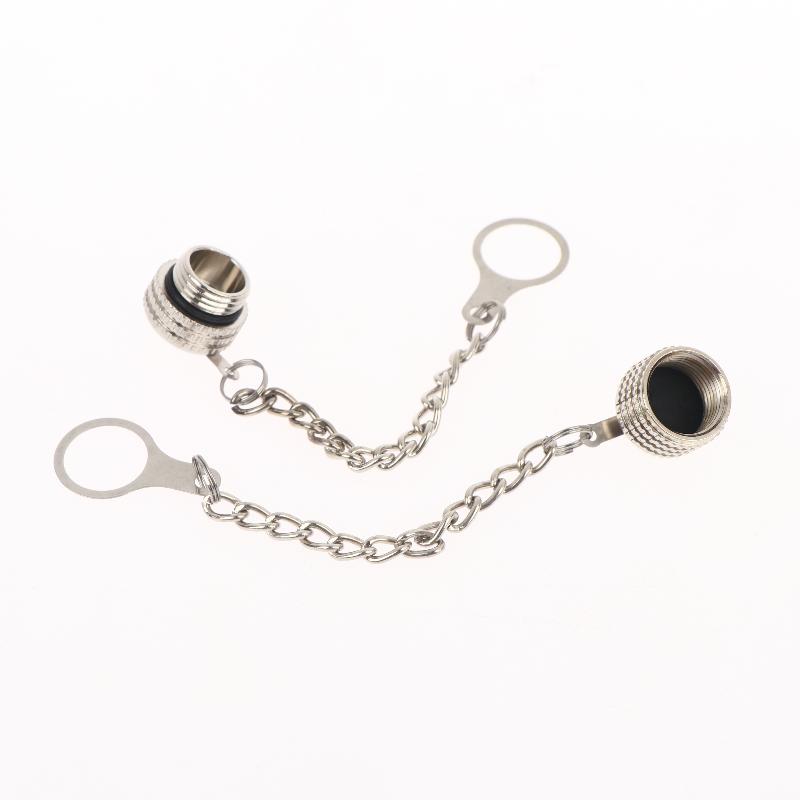 Aviation Connector Plug Protective Cap Waterproof Dustproof Metal Sleeve for 2Pin to 12Pin Industrial Equipment