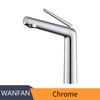 Chrome Basin Faucet Brass Bathroom Faucet Mixer Tap Black Wash Basin Faucet Single Handle Hot and Cold Lavotory Faucet  855921