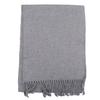 Windproof Shawl Winter Men Lengthened Thickened Imitation Cashmere Solid Color
