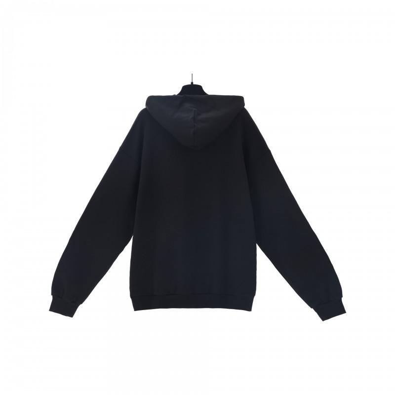 Unisex Oversized Hooded Sweatshirt Streetwear Cotton Long Sleeve Top Fall Casual Wear