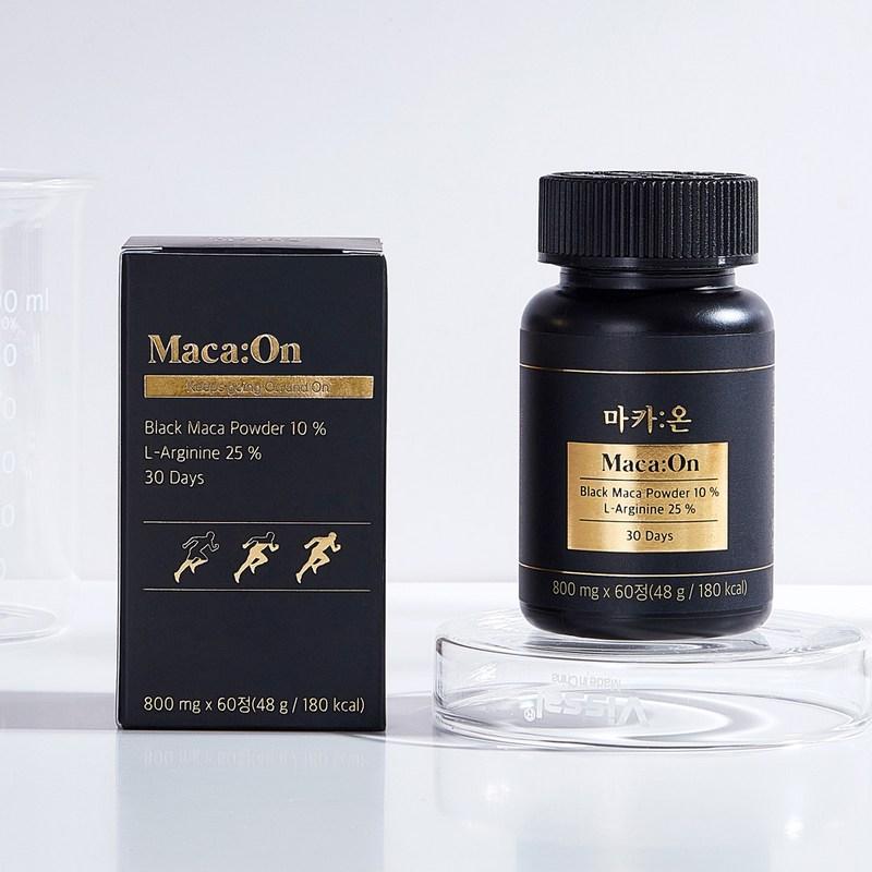 Born to Be Men Maca:On Ultra-High Content Black Maca & Arginine, 60 tablets, 2 units