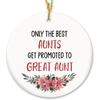 Grandparents Gifts Ornament, Grandparent Gift from Grandkids, Pregnancy Announcement Promoted to Grandparents Ornament, Great Grandparent Birthday