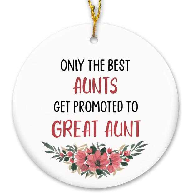 Grandparents Gifts Ornament, Grandparent Gift from Grandkids, Pregnancy Announcement Promoted to Grandparents Ornament, Great Grandparent Birthday