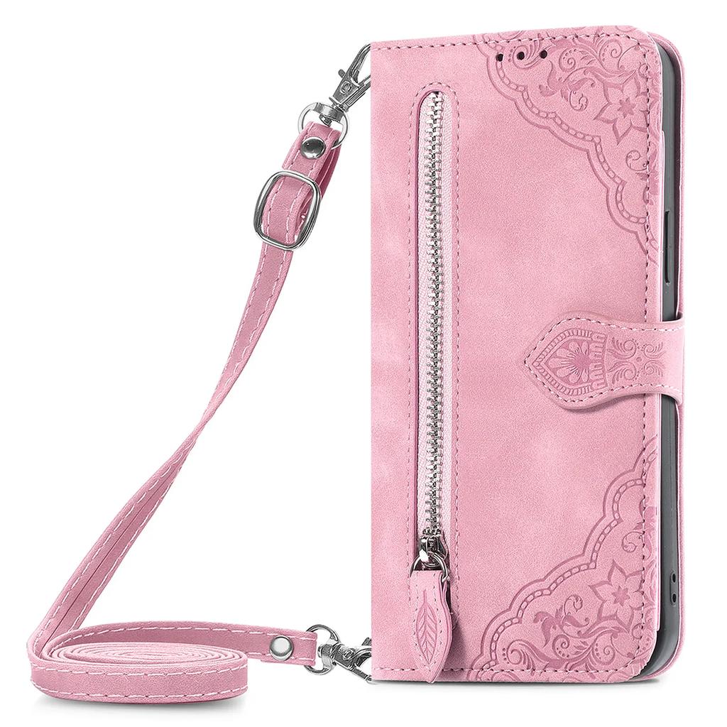 Zipper Leather Flip Wallet Case For iPhone Air 17 16 Pro Max 15 Plus 14 Pro 13 12 11 Pro XR 16E Card Slot Phone Cover Bags
