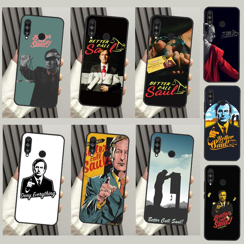 Better Call Saul Funda For Huawei P40 P20 P30 Lite P50 Mate 50 Pro P Smart 2019 Honor 70 50 X8 X9 X9a Case