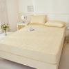 Новая Утолщенная Щетчатая Стеганая Стеганая Простыня Домашний Защитный Чехол для Матраса Пылезащитный Покрывало для Кровати