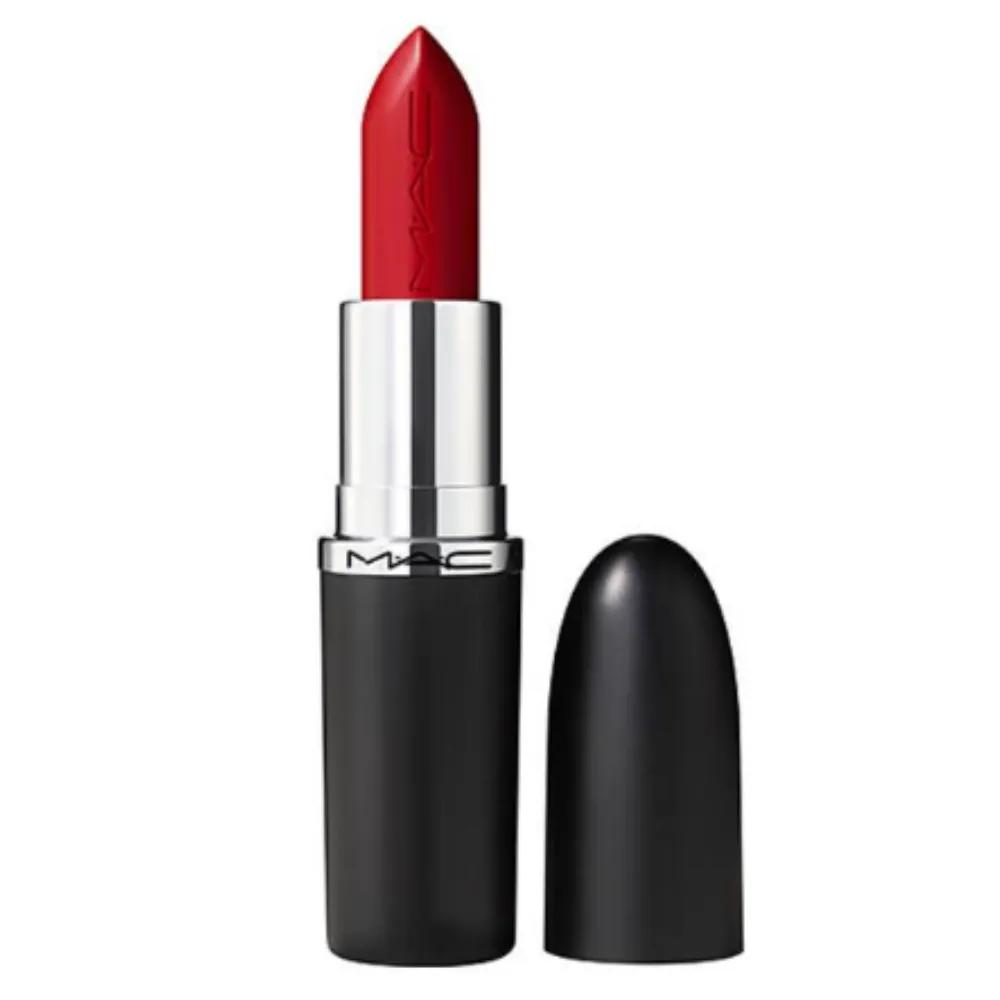MAC Lipstick Maximal Sleek Satin Year-End Brave Red