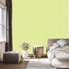 Geometric rhombus wallpaper lime and cream for living room and bedroom 50x1000