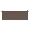 Stackable Garden Bench with Cushion 159 cm Solid Teak Wood