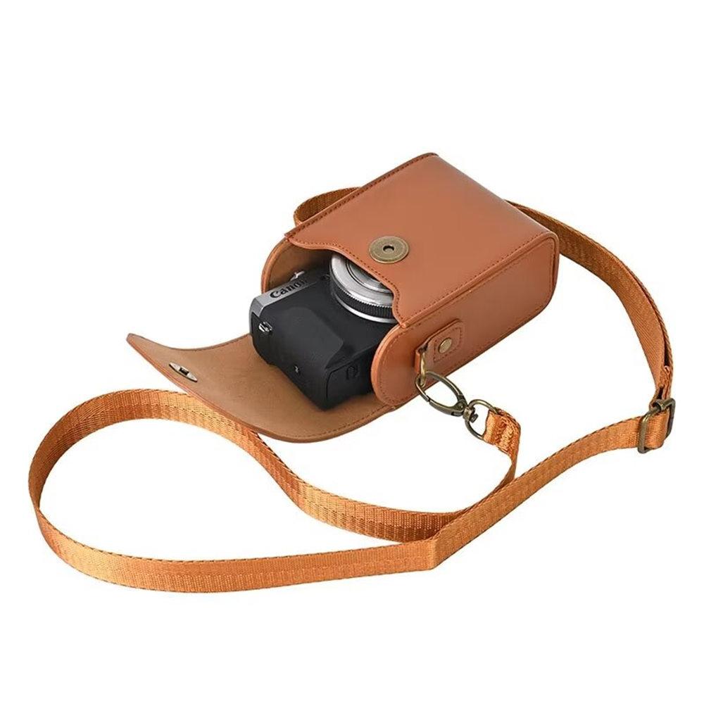 Сумка-чехол из искусственной кожи для камеры Canon SX740HS SX730 SX720 G7X2 G7X3 G9X Sony ZV1F ZV1 ZV1M2 RX100 LX10 Ricoh GR GR2 GR3 GR3X
