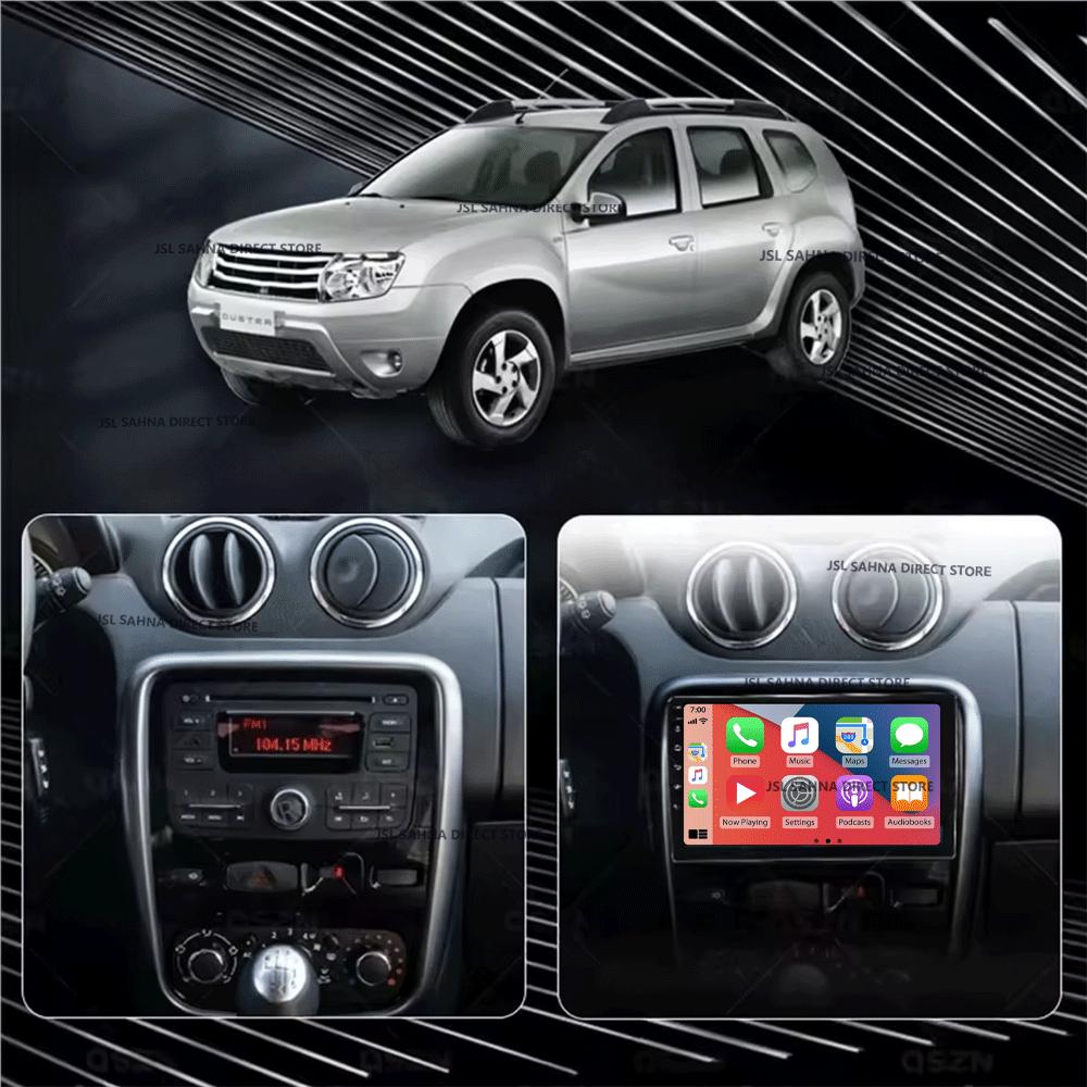 Автомагнитола Android 14 для Renault Duster 1 2010 - 2015 для Nissan terrano lll 3 2014 - 2022 Мультимедийный видеоплеер Навигация s