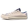 Chuck 70 Low Letterman - Natural Ivory Unisex Sneakers Cream A06203C