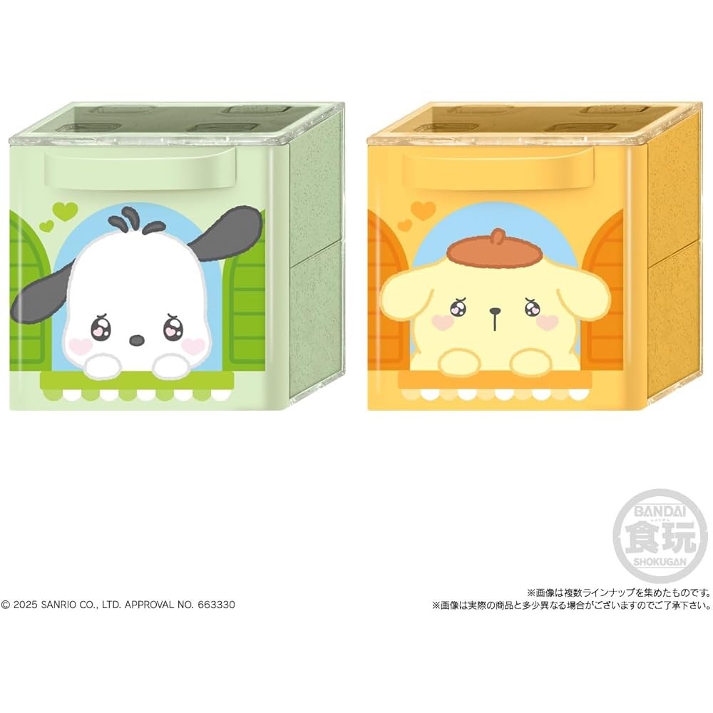 Персонажи Sanrio CUCAS 2 Коробка из 12 Коллекционных Фигурок Игровой Набор