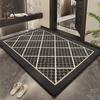 Simple Polypropylene Entrance Door Scraping Sand Dust Removal Floor Mat Entry Door Mat Home Entrance Wear-resistant Anti-slip Carpet Foot Mat