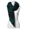The Same Colorful Plaid Imitation Cashmere Large Square Scarf, a Women's Trend Scarf