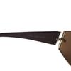 Used LOEWE Italian Sunglasses Rectangle Brown Python Pattern SLW165