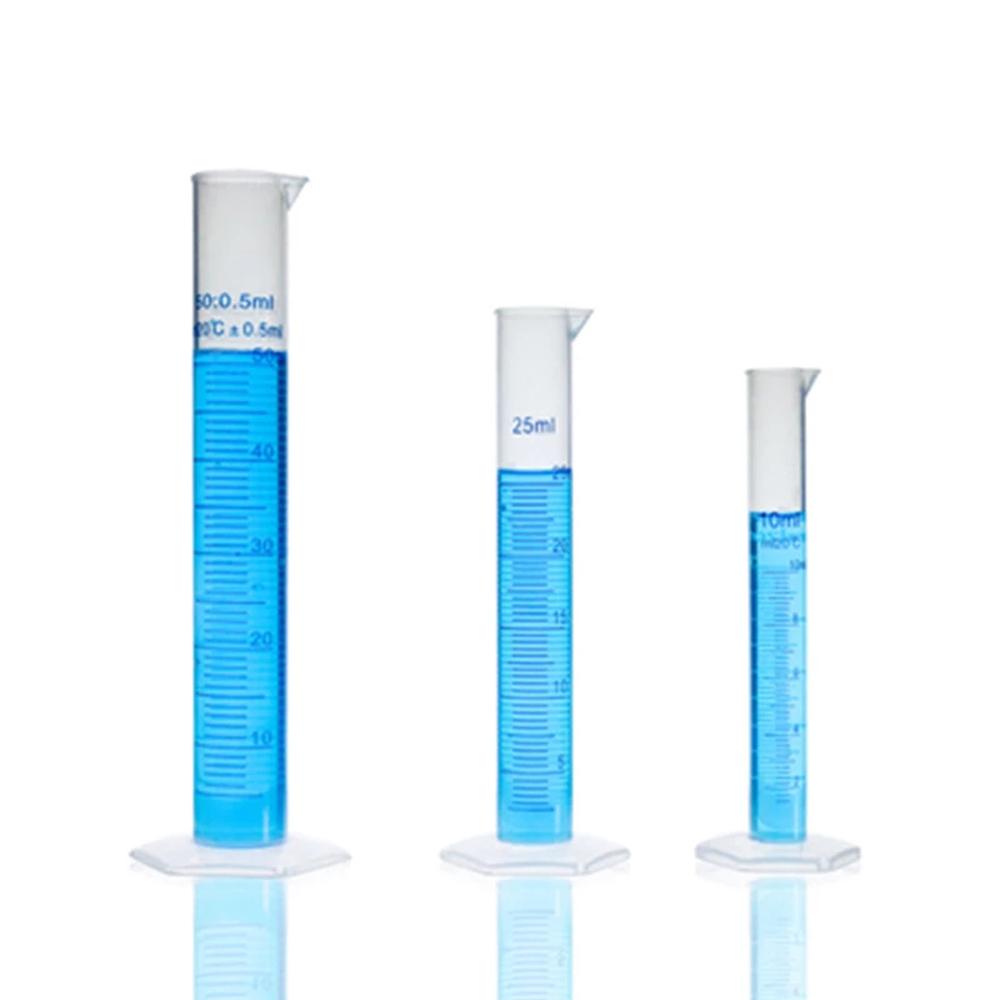 Liquid Measurement Graduated Cylinder Measuring Cylinder Graduated Tube Plastic Measuring Cylinder