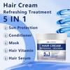 Hair Cream-Prevents Dryness And Brittleness-Minmizes Hair Damage From Coloring And Bleaching-Suitable For All Hair Types, 250ml