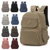 Women's Oxford Backpack Travel Bag Lightweight Multi-Layer Backpack Commuter Bag